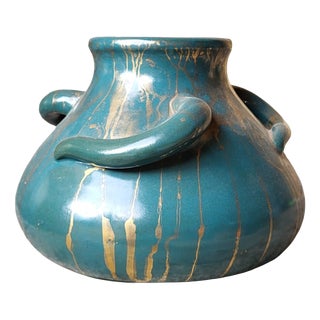 Stoneware Vase by Léon Pointu, Puisaye, 1920s For Sale