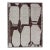 Modern Wool Hand Knotted in Brown and White by Keivan Woven Arts 8'8 X 12'3 For Sale
