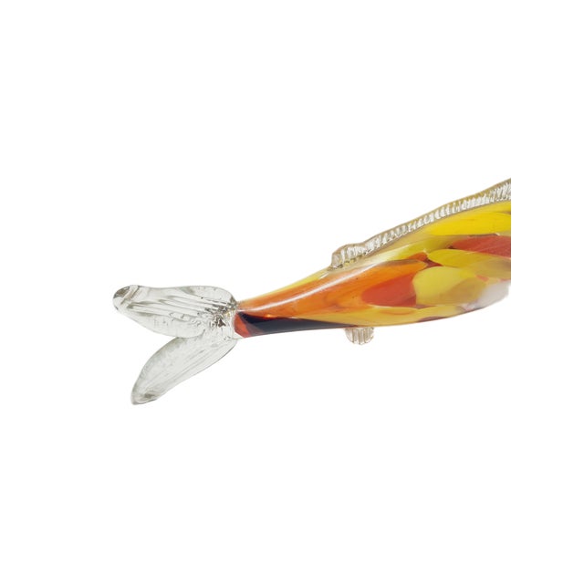 Yellow Fish Glass Figurine, Poland, 1960s For Sale - Image 8 of 15