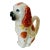 Vintage 1970s Fitz and Floyd Staffordshire Dog Water Pitcher or Vase For Sale