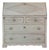 Swedish Gustavian Slant-Front Secretary in Original Cream Paint, 19th Century For Sale