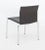 Late 20th Century Postmodern ChocoBrown Leather Side Chair For Sale - Image 5 of 5