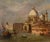 Giacomo Guardi, Venice Landscape, 1830, Oil on Canvas, Framed For Sale - Image 7 of 12