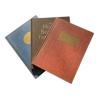 Set of 3 House and Garden and House Beautiful Annual Books From 1920's For Sale