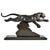 1930s H. Gual, Art Deco Panther Sculpture, 1930, Metal & Marble For Sale - Image 5 of 10