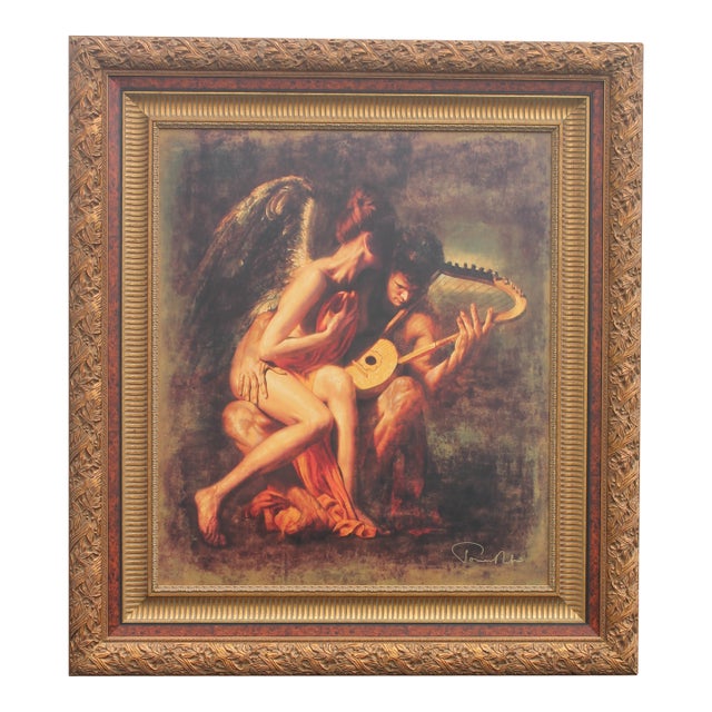 Vintage Giclee on Paper "Orpheica" by Tomasz Rut #11 of 100 Signed For Sale