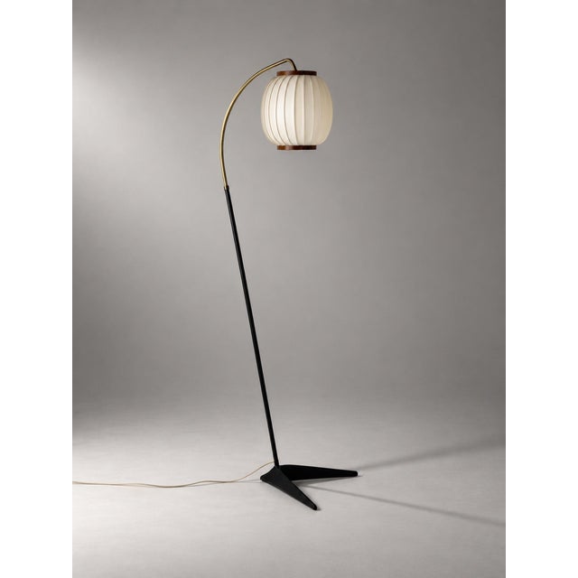 Mid-Century Floor Lamp attributed to Svend Aage Holm-Sørensen, Denmark, 1950s For Sale - Image 9 of 9