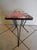 Pastel-Toned Tripod Side Table with Hairpin Legs, 1970s For Sale - Image 11 of 11