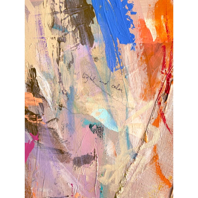 "Not So Light and Calm" 2024 Original Mixed Media by Jessalin Beutler For Sale In Seattle - Image 6 of 6