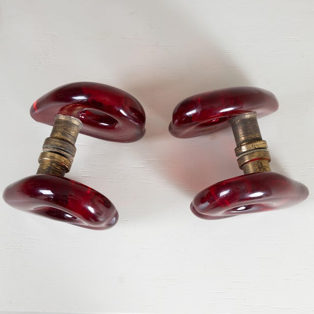 Handles by Giuseppe Santomaso for Seguso, 1950s, Set of 2 For Sale - Image 4 of 9