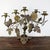 Gold Antique French Candleholder with Flowers and Grapes, 1890s For Sale - Image 8 of 16