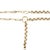 Gold 14k Gold Convertible Paperclip & Round Link Chain Necklace For Sale - Image 8 of 9