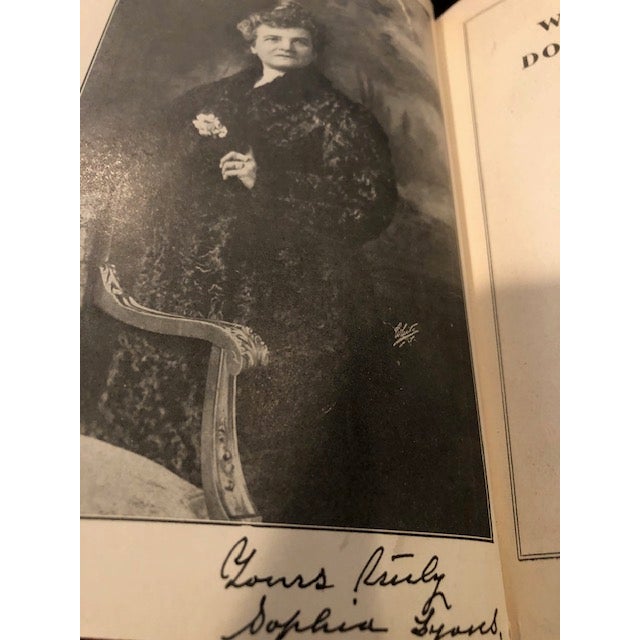 Signed copy of “Why Crime Does Not Pay” Why Crime Does Not Pay written by Sophie Lyons who was an American criminal and...