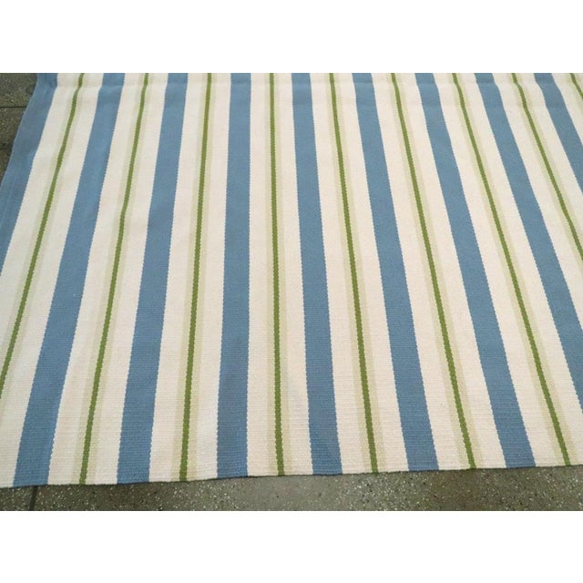 Textile Galerie Shabab Collection Late 20th Century Handmade Turkish Flatweave Kilim Oversize Carpet For Sale - Image 7 of 10