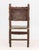 Brown Spanish Baroque Walnut and Leather Armchair, 18th Century For Sale - Image 8 of 8