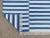 Not Yet Made - Made To Order Handmade Cotton Striped Rug, Up Down Stripe Blue And White - 8'x10' For Sale - Image 5 of 9
