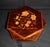 Wood Vintage Sorrento Italian Inlaid Wood Musical Jewelry Box Geometric Hexagonal For Sale - Image 7 of 14