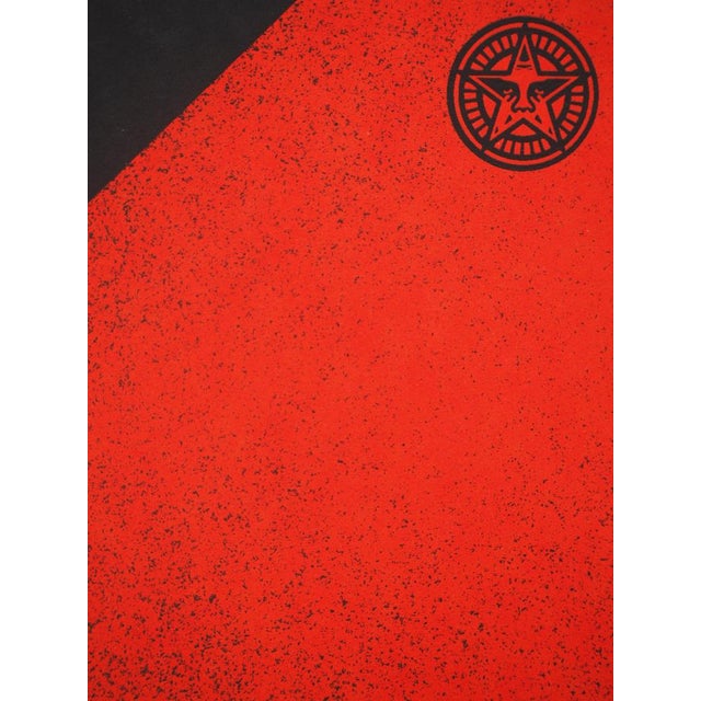 Shepard Fairey, Andy Gill, Anti Hero Red Edition, Lithograph For Sale - Image 6 of 8