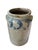 Ceramic Antique 3-Gallon Salt-Glazed Stoneware Crock With Cobalt Decoration, Attributed to David Parr, c.1860–1875 For Sale - Image 7 of 10