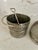 Gardening Pewter Creamer and Sugar Set For Sale - Image 4 of 7