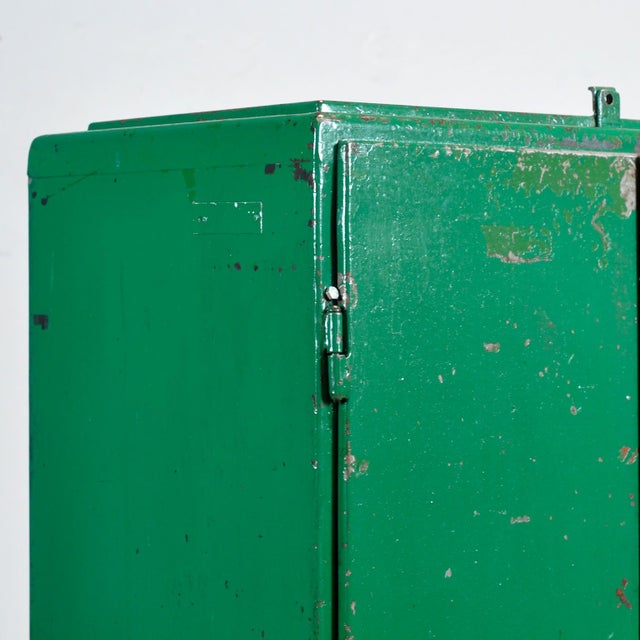 Metal Industrial Iron Cabinet, 1970s For Sale - Image 7 of 16