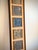 Oversized Tall Vertical Textile Panel With Batik Insets and Grasscloth Backing, Carved Custom Wood Frame, Architectural Wall Art For Sale In Los Angeles - Image 6 of 12