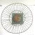 Vintage Victorian-Style Wire Garden Urn Planter With Pedestal Base For Sale - Image 4 of 8