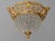 1970s Baroque Gold Bronze Crystal Chandelier Ceiling Lamp For Sale - Image 13 of 15
