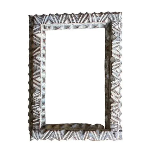 Wood Frame Black Forest 1900s Tramp Art Style 150 For Sale - Image 7 of 7