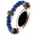 2020s Third Eye Chunky Blue Tibetan Beaded Bracelet For Sale - Image 5 of 8