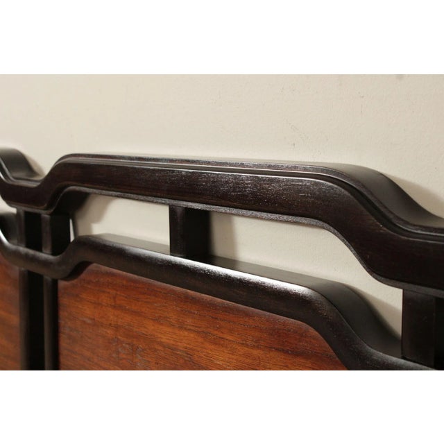 Thomasville Asian Inspired Queen Size Headboard For Sale - Image 9 of 12