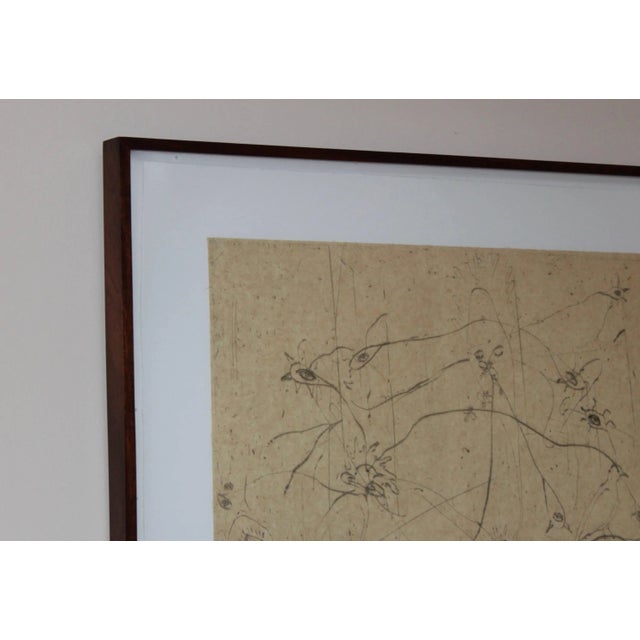 Mid-Century Modern Michael Tetherow Artwork For Sale - Image 3 of 11