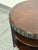 Brown Scallop Edge Tiered Side Table, Vintage For Sale - Image 8 of 12