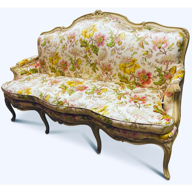 Vintage Louis XV Canapé Sofa by Yale R. Burge For Sale - Image 11 of 11