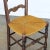 Wood 1940s French Wood and Woven Chair For Sale - Image 7 of 12