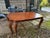 Vintage French Provincial Louis XV Solid Cherry Parquetry Extension Dining Table For Sale - Image 10 of 12