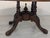 Antique Oval Coffee Table in Mahogany with Marquetry For Sale - Image 3 of 15