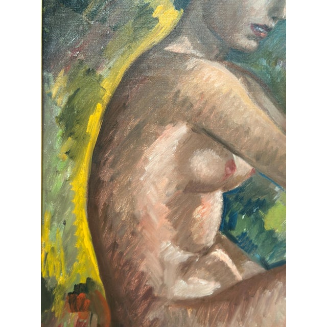 Bendt Lauritzen, Nude Study, 1950s, Oil on Canvas, Framed For Sale - Image 9 of 18
