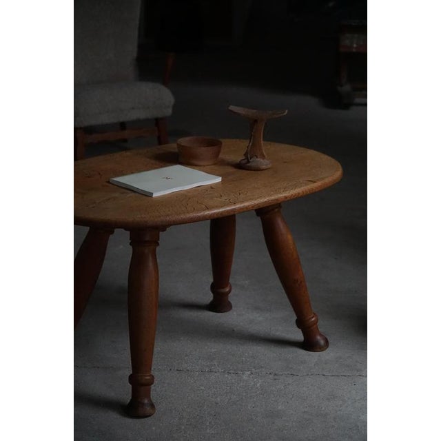 1940s Danish Coffee Table in Oak by Otto Færge, 1940s For Sale - Image 5 of 18