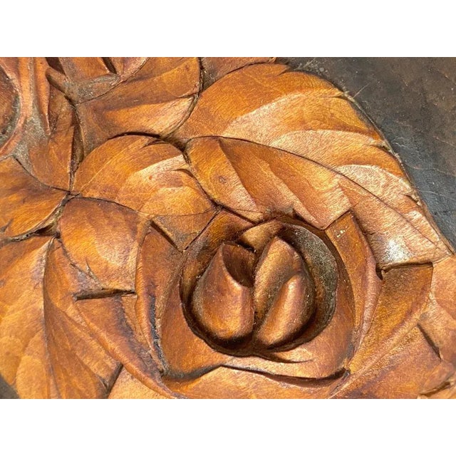 This is a table lamp in wood, and carved wood. This has been done circa 1940. It is an Art Deco period table lamp. The...