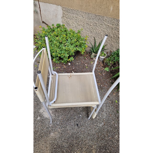 Spaghetti Chairs in Metal and PVC by Giandomenico Belotti for Alias, 1980s, Set of 4 For Sale - Image 13 of 14