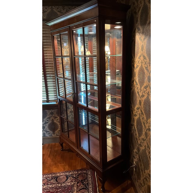 This Gorgeous Display Cabinet/ Curio makes a special statement in any room. Perfect for showcasing loved...