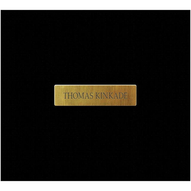 Late 20th Century Late 20th Century Hand Painted Artist Palette, Thomas Kinkade For Sale - Image 5 of 6
