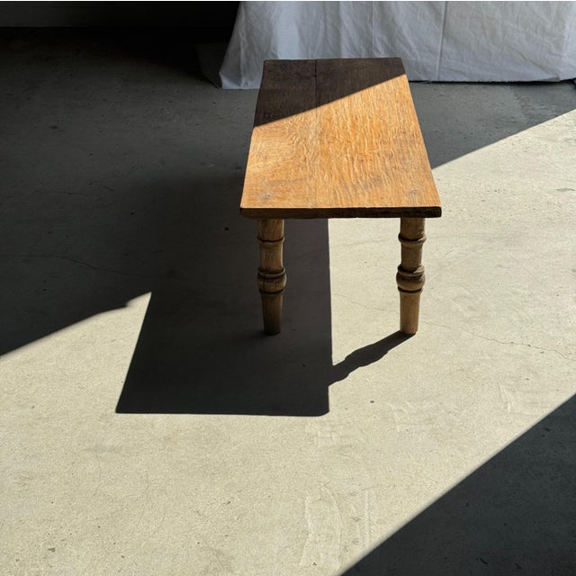 Wood Vintage Coffee Table in Indonesian Brown Teak, 1980s For Sale - Image 7 of 18