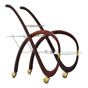 Gaetano Pizzi Bar Cart, Italy, 1950