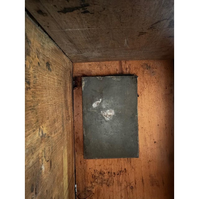 Brown 17th Century Bolognese Walnut Bookcase With Original Wire, Fabric Panels, Hidden Compartments & Working Locks For Sale - Image 8 of 14