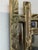 1970s Angelo Brotto Sculptural Brass Mirror, Italy, 1970s For Sale - Image 5 of 9