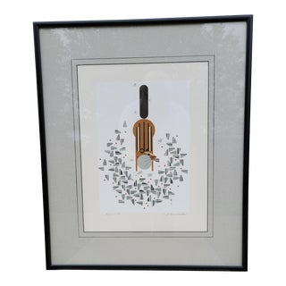 Mid 20th Century Mid Century Charley Harper Signed Serigraph, Framed For Sale