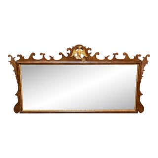 Burton Ching Federal Style Parcel Gilt Mirror For Sale
