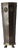 Mid 20th Century Slim Brass Wall Umbrella Stand Cane Holder Decorative Medallions Paw Footed Details For Sale